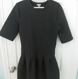 Gap flare bottom pleated dress